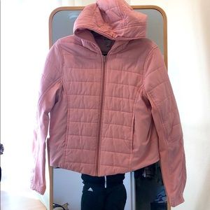 Cropped athletic jacket